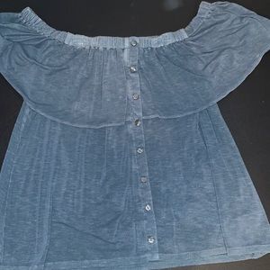 off the shoulder shirt